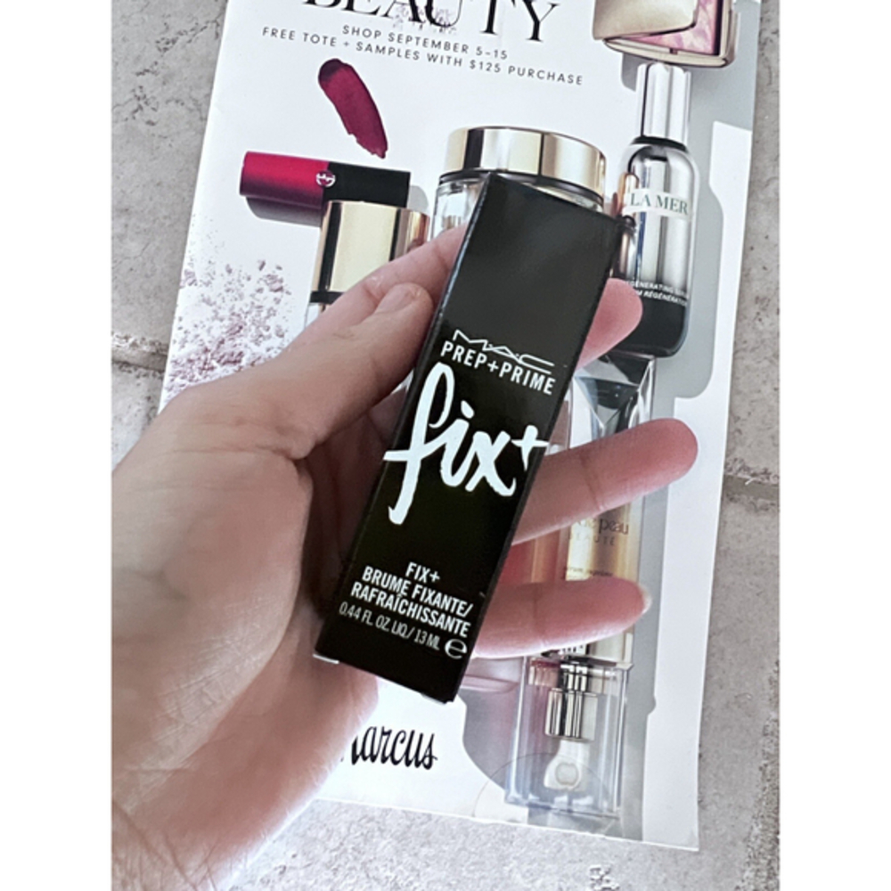 MAC Fix Plus Skin Refresher Finishing Mist Spray .44oz Travel Mini NIB